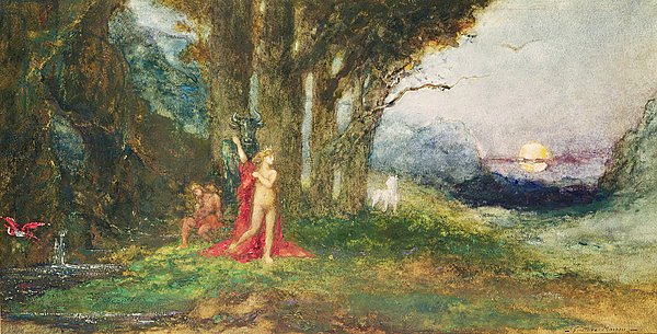 Pasiphae and the Bull, c.1876-80