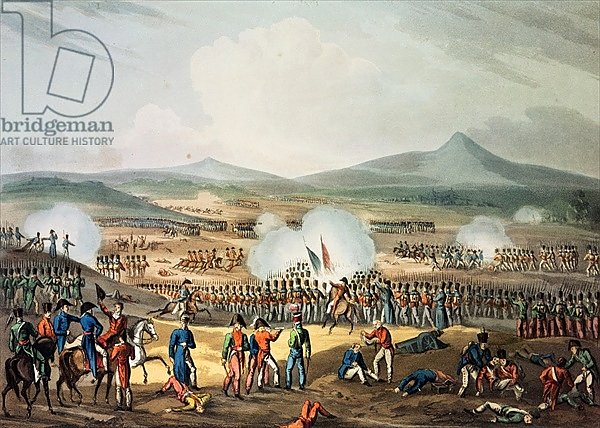 Battle of Fuentes D'Onoro, May 5th, 1811, engraved by Thomas Sutherland