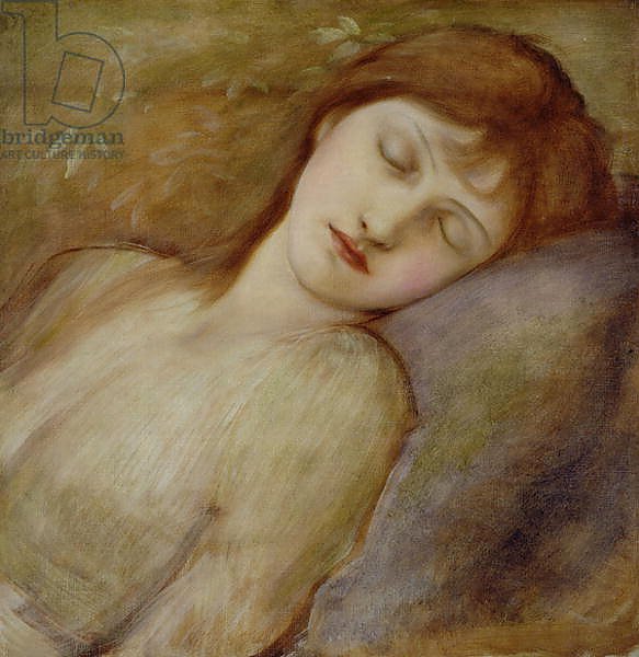 Study for the Sleeping Princess in 'The Briar Rose' Series, c.1881