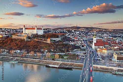 Словакия, Братислава. Вид с птичьего полета #11