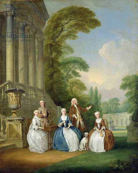 Portrait of a Family, 1740