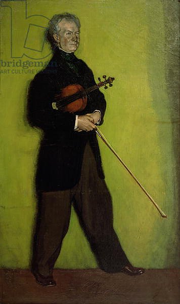 Portrait of the Violinist Larrapide, 1910