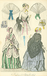 Постер Fashions for September 1847 №1 1