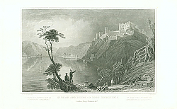 Постер St. Goar and Ruins of Fort Rheinfels