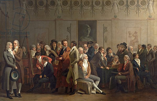 Reunion of Artists in the Studio of Isabey, 1798