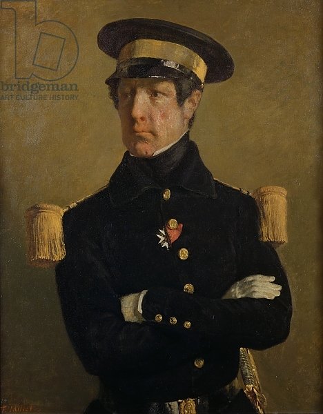Pierre Claude Aimable Gachot, Naval Lieutenant, c. 1845