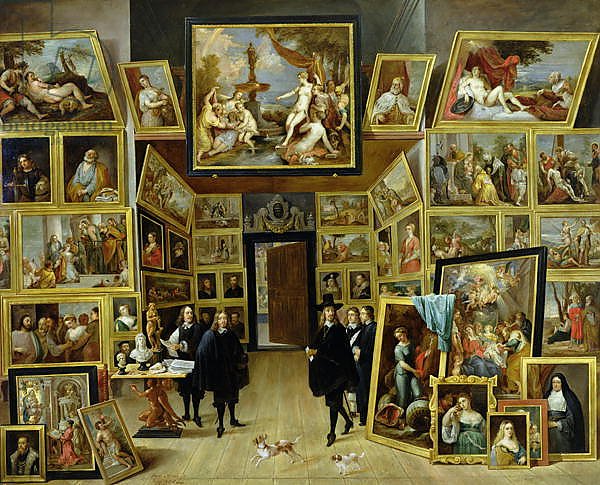 Archduke Leopold Wilhelm in his Picture Gallery, c.1647