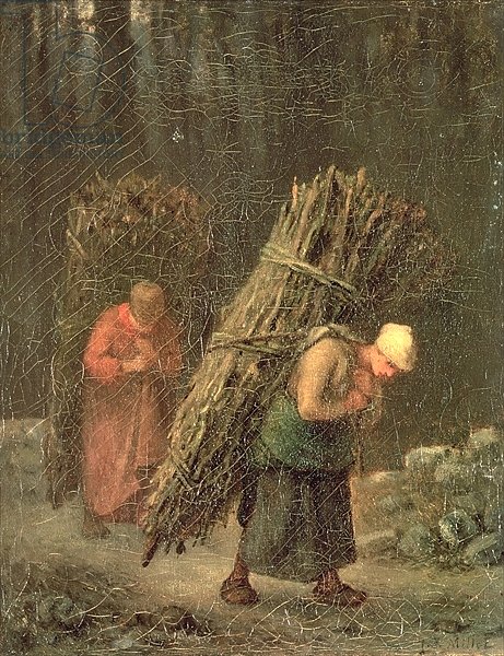 Peasant Women with Brushwood, c.1858