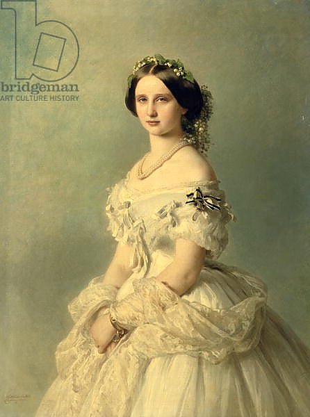 Portrait of Princess of Baden, 1856