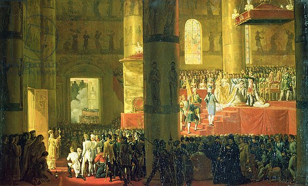 The Coronation of the Empress Maria Fyodorovna 1797