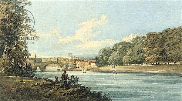 The New Walk, York, c.1798