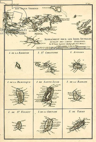 The Virgin Islands, 1780