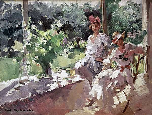 A Terrace, 1916
