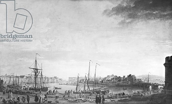 View of the Port of Dieppe, 1765