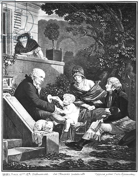 Joys of being a father, c.1797