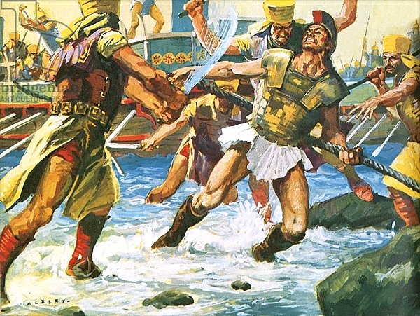 Cynegirus at the battle of Marathon