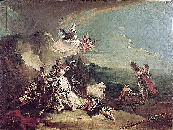 The Rape of Europa, 1720-21