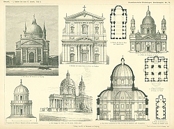 Постер Архитектура Италии №1