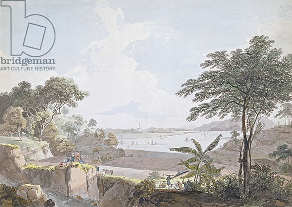 View of the Canton River, near Whampoa, China, c.1785-94