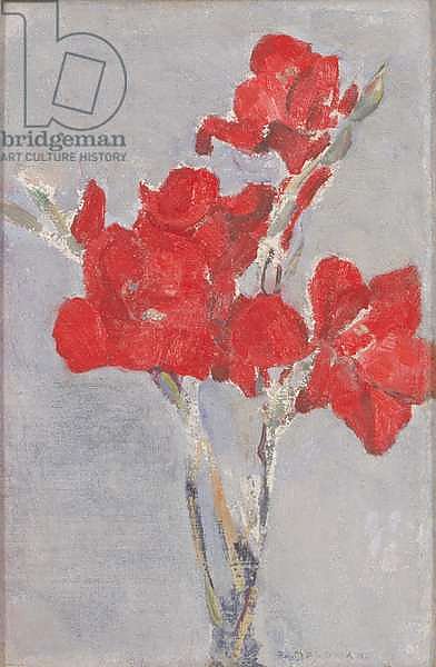 Red Gladioli, c.1906