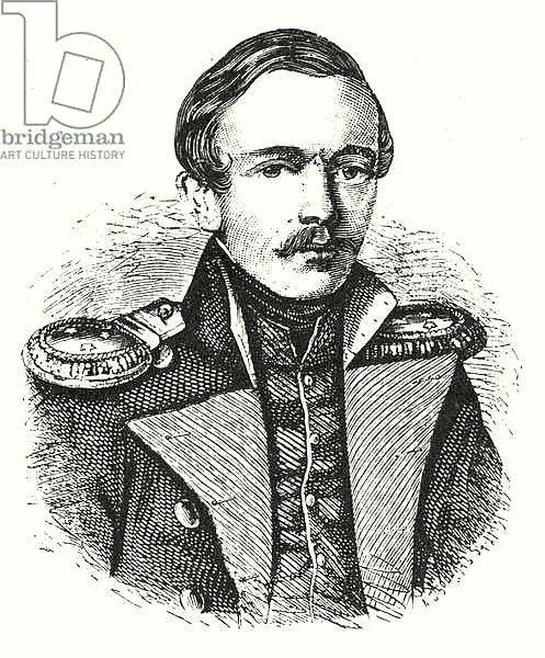 Mikhail Lermontov, Russian poet, writer and painter