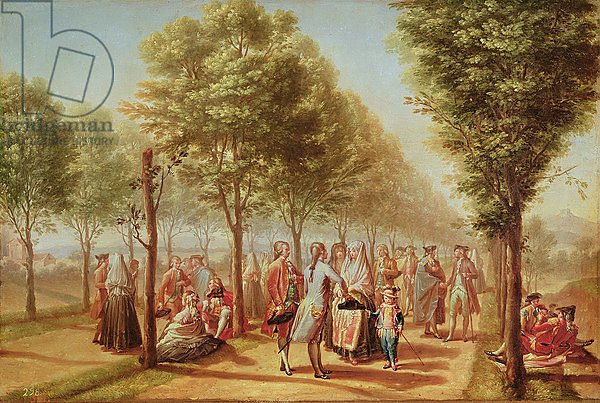 El Paseo de las Delicias, Madrid, 1785-6