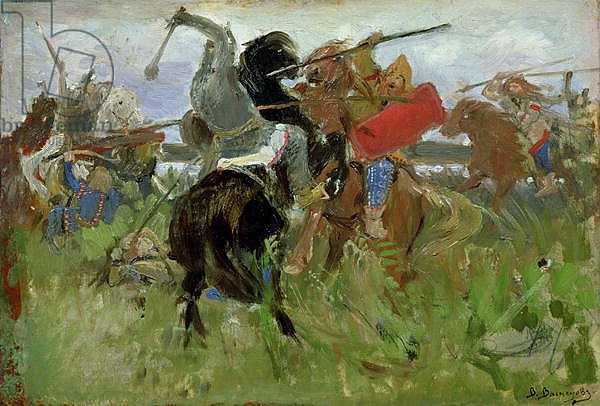 Battle between the Scythians and the Slavonians, 1879