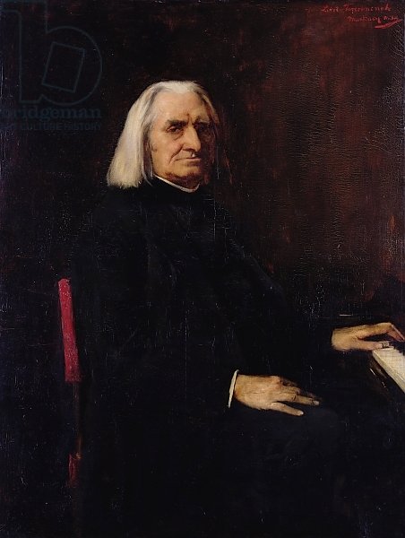 Portrait of Franz Liszt 1886