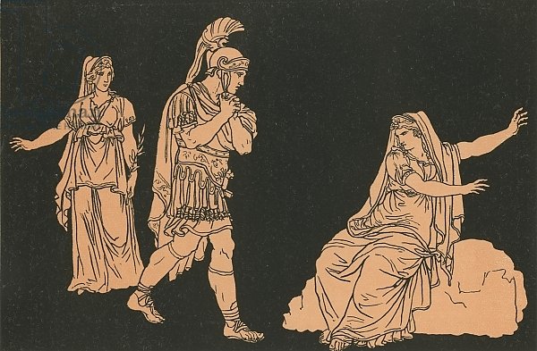 Aeneas and the shade of Dido