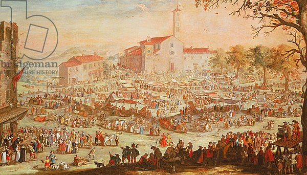 The Fair at Impruneta, 1638