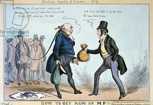 How to get made an MP, 19th July 1830