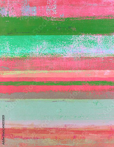 Розово-зелёная абстракция