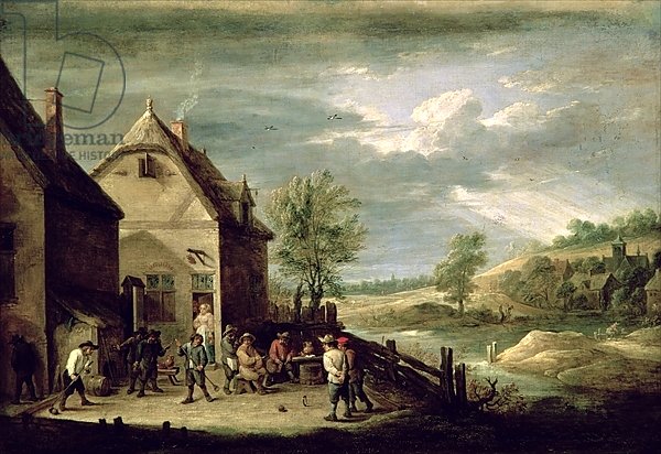 Peasants Playing Boules