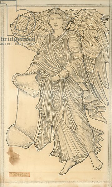 Angel with Scroll - figure number ten, 1880