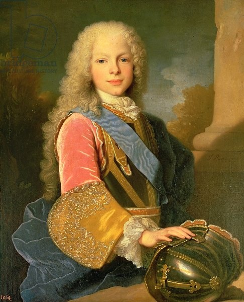 Portrait of Ferdinand de Bourbon and Savoy Prince of Asturias, 1725