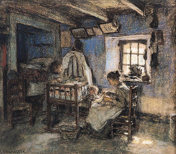 Domestic Interior, Wissant, 1913