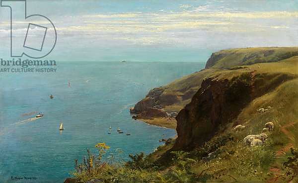 Sea Coast, Torquay, 1891