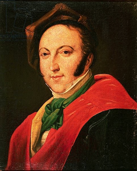 Portrait of Gioacchino Rossini