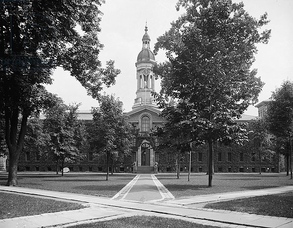 Nassau Hall, Princeton University, N.J., c.1903