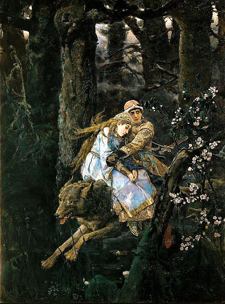 Иван Царевич на сером волке. 1889