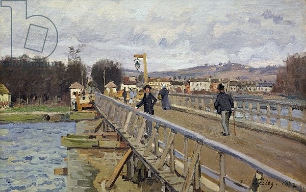 Footbridge at Argenteuil, 1872