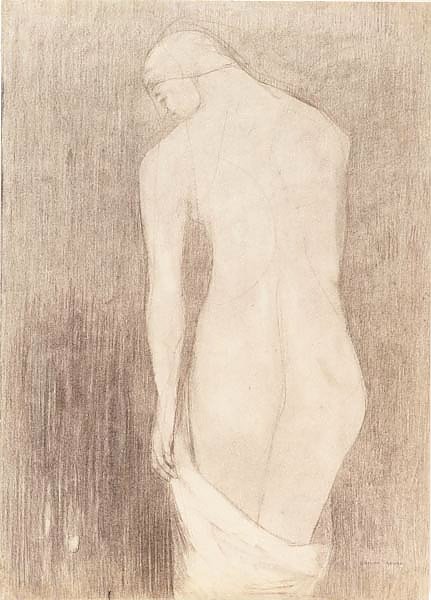 Nude Woman Seen from Behind