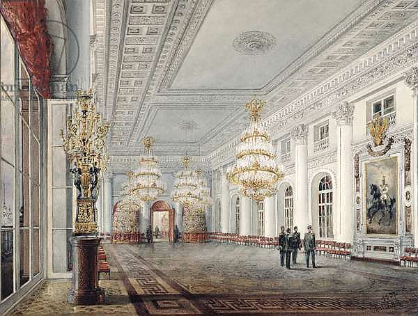 The Great Hall, Winter Palace, St. Petersburg, 1837 1