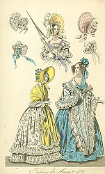 Постер Fashions for August 1837 1