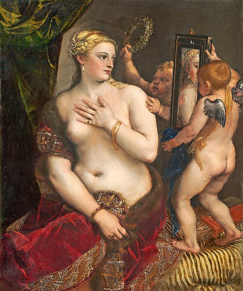 Venus with a Mirror, c. 1555
