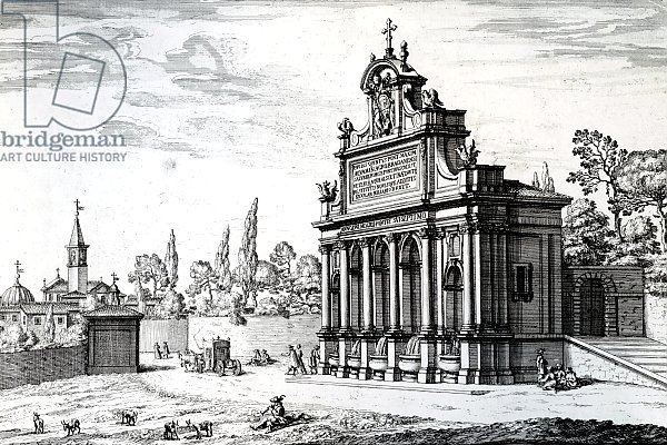 Fontana dell'Acqua Paola, 'Le fontane di Roma nelle piazze e luoghi publici della citta', 1665-91