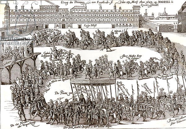 Entry of Prince Charles I into Madrid, 1623