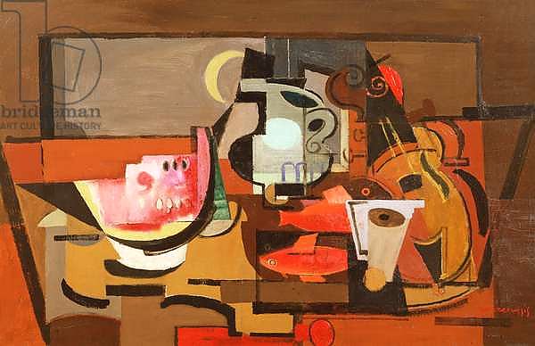 Still life with a slice of Watermelon, c.1929