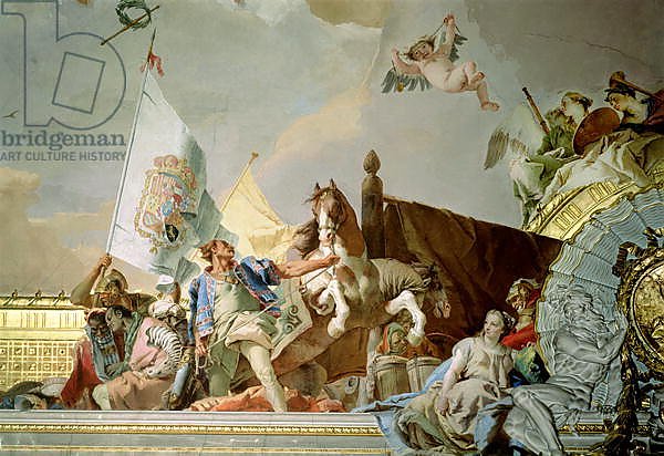 The Glory of Spain I, from the Ceiling of the Throne Room, 1764