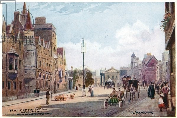 Broad St, Oxford, and Balliol College